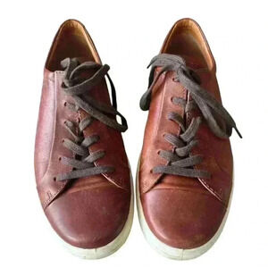 Ecco Shoes Men’s Size 7 Brown Leather Lace Up